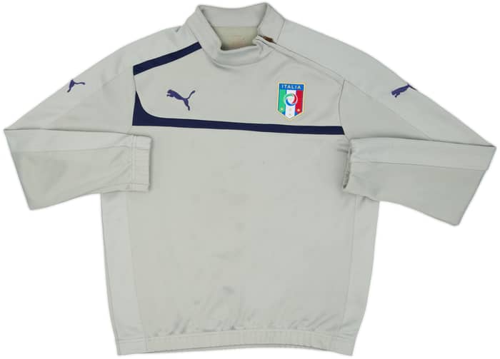 2010-11 Italy Puma 1/4 Zip Training Top - 6/10 - (M)