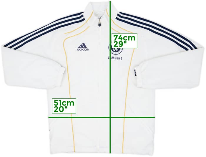 2010-11 Chelsea adidas Track Jacket - 7/10 - (S)