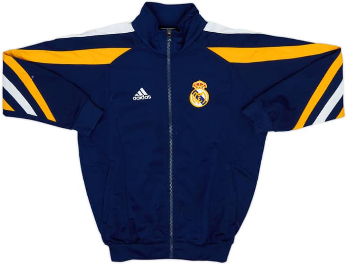1998-00 Real Madrid adidas Track Jacket - 8/10 - (S.Boys)