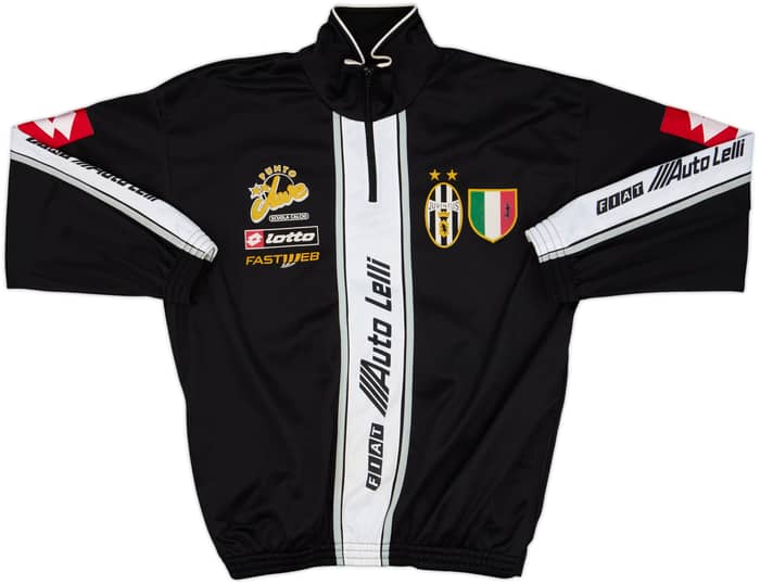 2002-03 Juventus Lotto Scuola Calcio 1/4 Zip Track Top - 6/10 - (L)