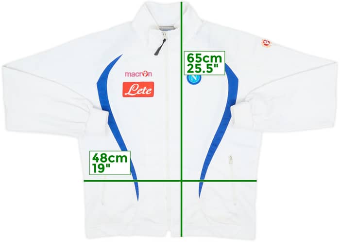 2009-10 Napoli Macron Track Jacket - 4/10 - (S)