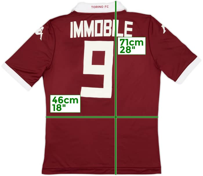 2013-14 Torino Home Shirt Immobile #9 - 4/10 - (L)