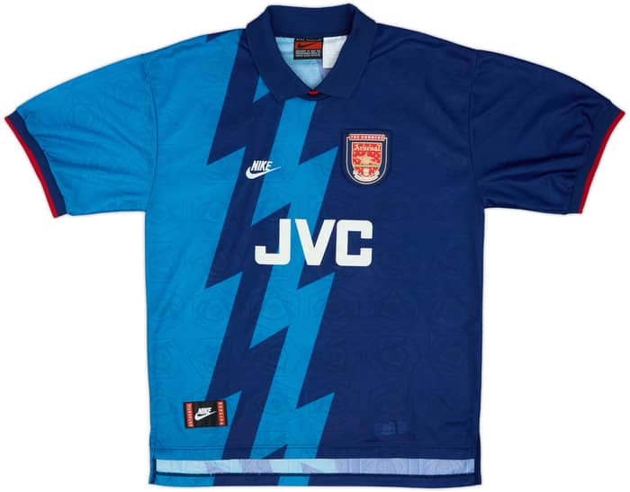 1995-96 Arsenal Away Shirt Wright #8 - 8/10 - (L)