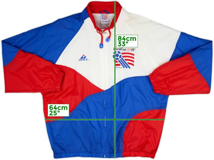 1994 USA Apex One Chaqueta de chándal - 8/10 - (XL)