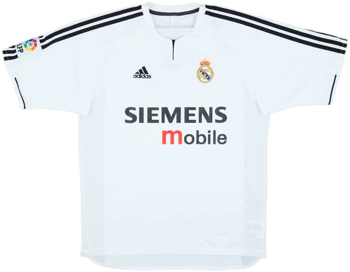 2003-04 Real Madrid Home Shirt Beckham #23 - 6/10 - (L)