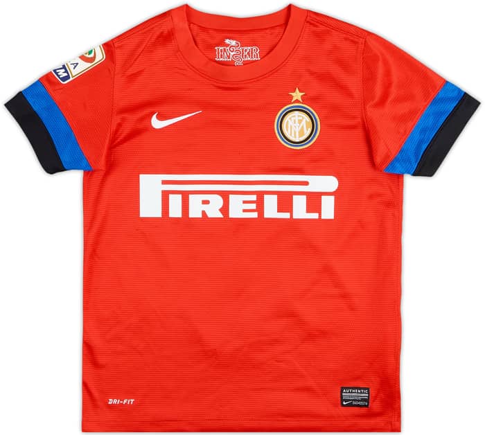 2012-13 Inter Milan Away Shirt Palacio #8 - 6/10 - (S.Boys)