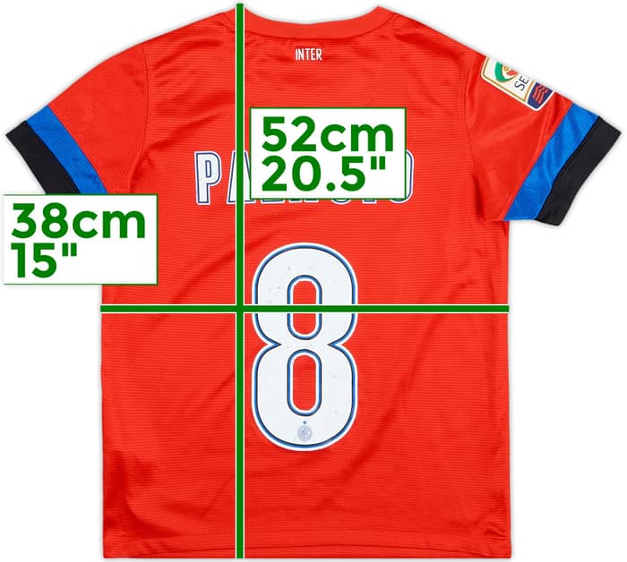 2012-13 Inter Milan Away Shirt Palacio #8 - 6/10 - (S.Boys)