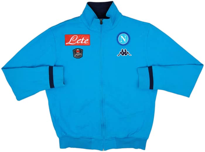 2015-16 Napoli Kappa Track Jacket - 7/10 - (XL)
