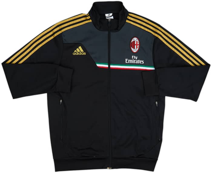 2013-14 AC Milan adidas Track Jacket - 8/10 - (L)