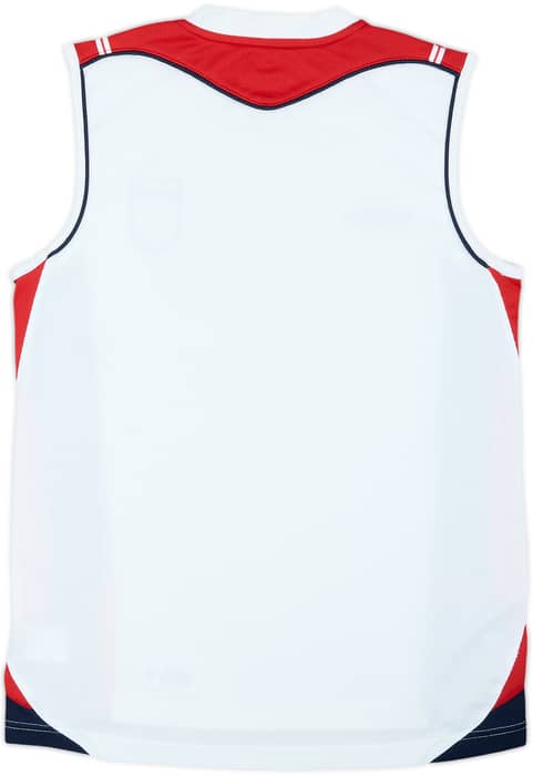 2004-06 England Umbro Training Vest - 6/10 - (M)