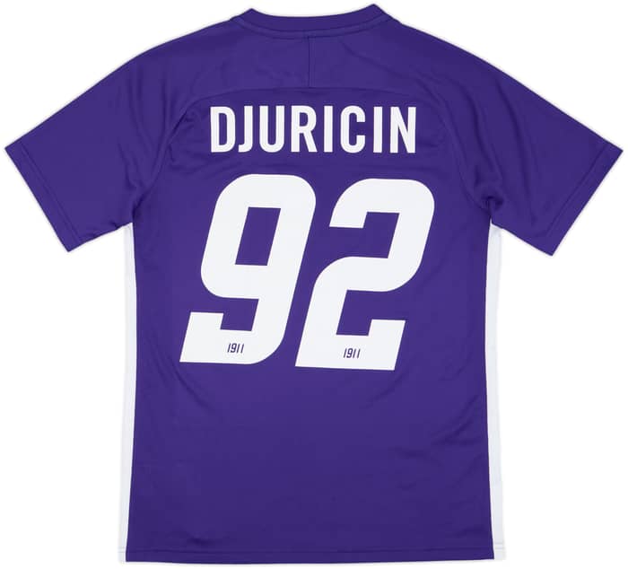 2020-22 Austria Wien Home Shirt Djuricin #92 - 9/10 - (M)