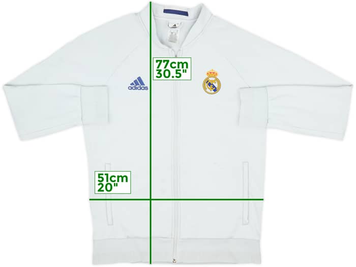 2016-17 Real Madrid adidas Track Jacket - 4/10 - (L)