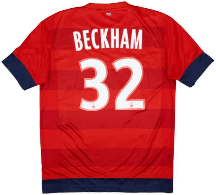 2012-13 Paris Saint-Germain Away Shirt Beckham #32 - 7/10 - (M)