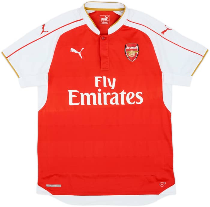 2015-16 Arsenal Home Shirt Koscielny #6 - 5/10 - (L)