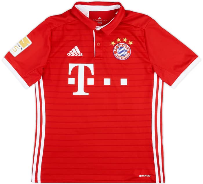 2016-17 Bayern Munich Home Shirt - 7/10 - (L.Boys)
