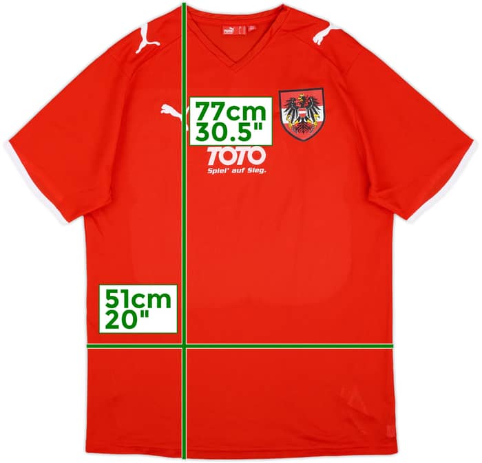 2008-09 Austria Home/Training Shirt - 9/10 - (M)