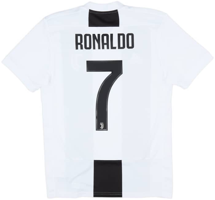 2018-19 Juventus Home Shirt Ronaldo #7 - 7/10 - (S)