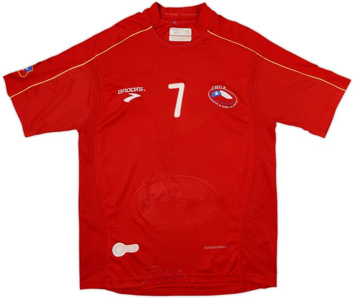 2010-11 Chile Home Shirt Sanchez #7 - 5/10 - (M)
