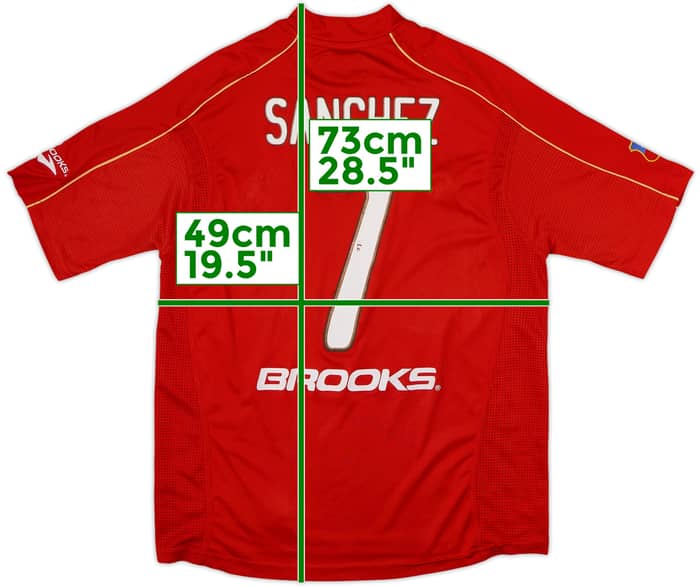 2010-11 Chile Home Shirt Sanchez #7 - 5/10 - (M)