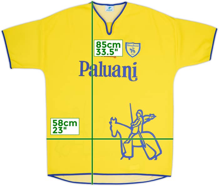 2001-02 Chievo Verona Home Shirt - 8/10 - (XXL)