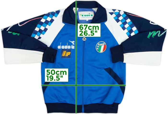 1990 Italia Diadora Chaqueta de Chándal - 6/10 - (M)