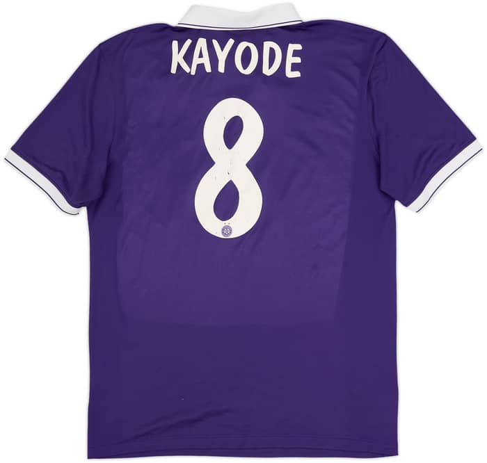 2014-16 Austria Wien Home Shirt Kayode #8 - 6/10 - (L)