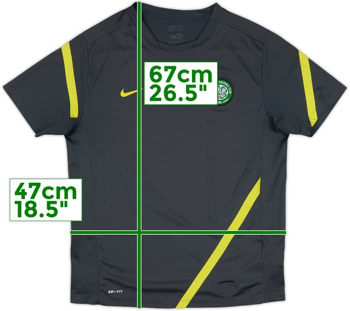 2011-12 Celtic Nike Training Shirt - 8/10 - (XL.Boys)
