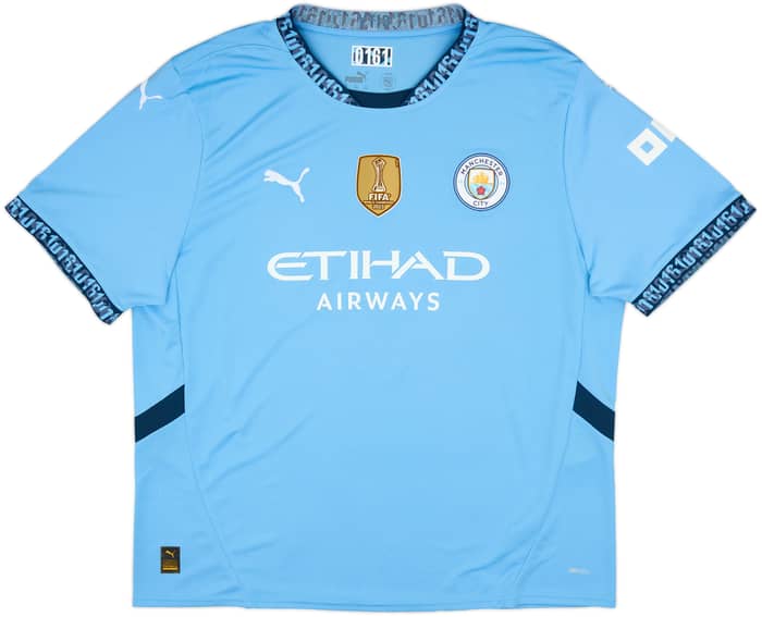 2024-25 Manchester City Home Shirt Haaland #9 - 7/10 - (XXL)
