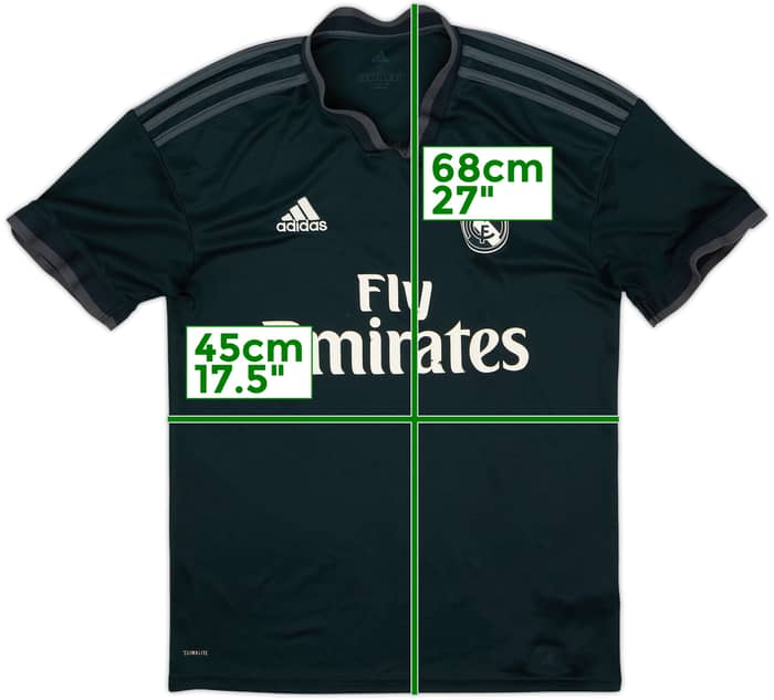 2018-19 Real Madrid Away Shirt - 5/10 - (S)