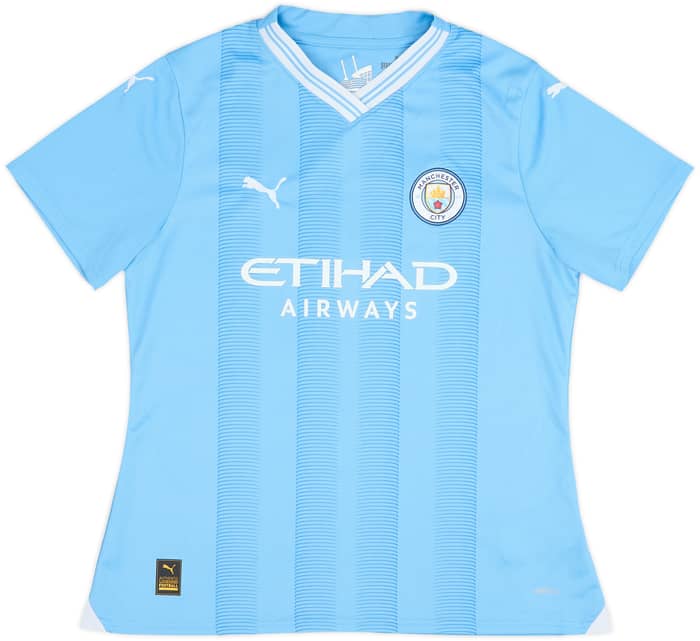 2023-24 Manchester City Home Shirt - 8/10 - (Women's M)