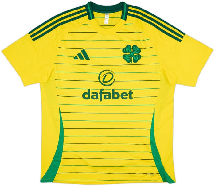 2024-25 Celtic Away Shirt - 8/10 - (XL)