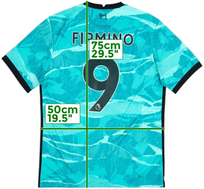 2020-21 Liverpool Away Shirt Firmino #9 - 10/10 - (M)