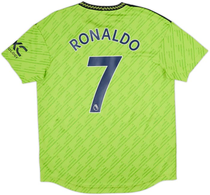 2022-23 Manchester United Authentic Third Shirt Ronaldo #7 - 8/10 - (L)