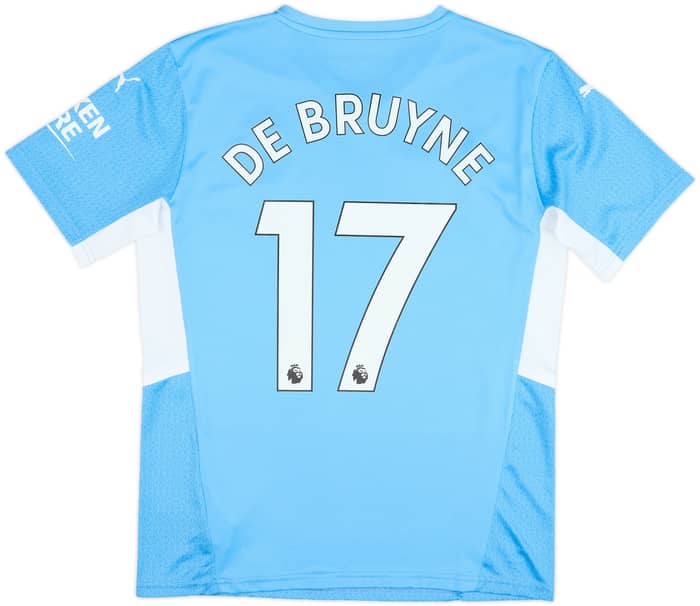 2021-22 Manchester City Camiseta Local De Bruyne #17 - 10/10 - (M)