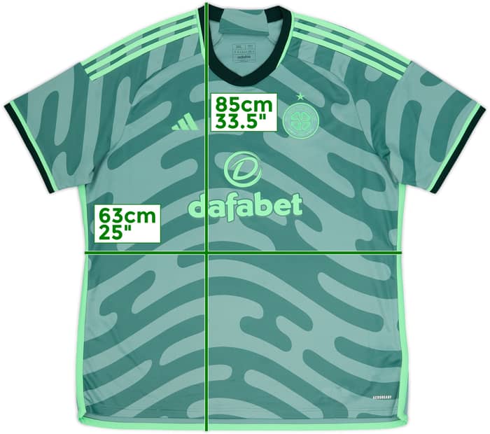 2023-24 Celtic Third Shirt - 10/10 - (XXL)