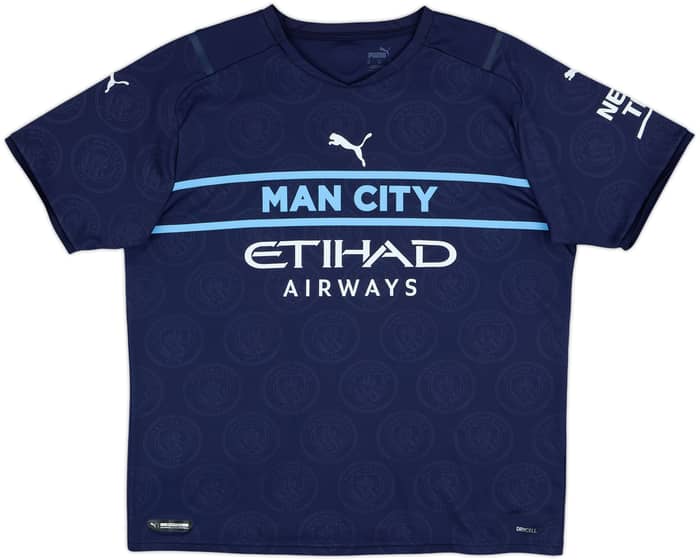 2021-22 Manchester City Third Shirt De Bruyne #17 - 10/10 - (XL)