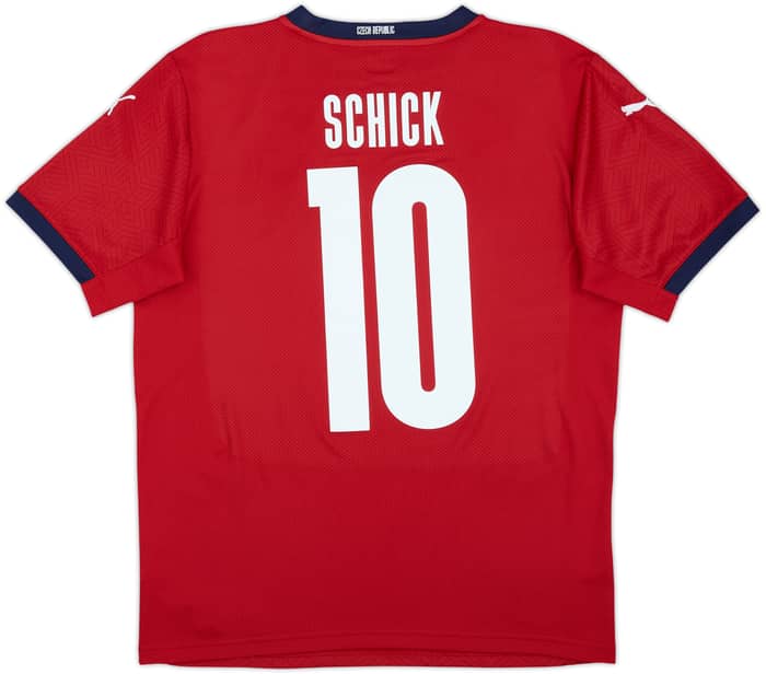 2020-21 Czech Republic Home Shirt Schick #10 - 9/10 - (M)
