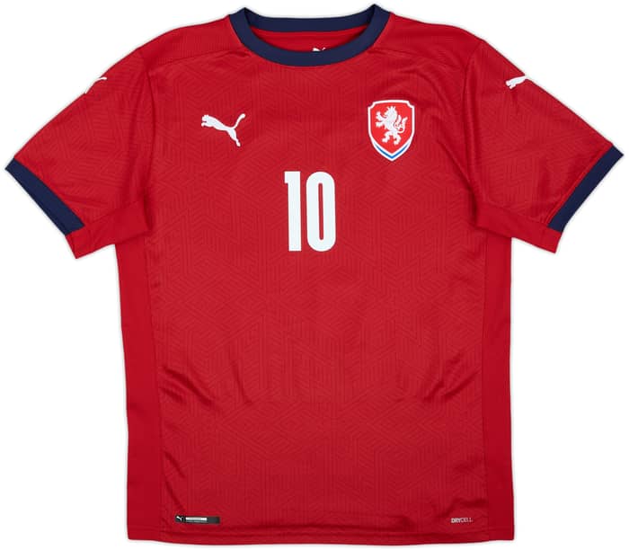 2020-21 Czech Republic Home Shirt Schick #10 - 9/10 - (M)