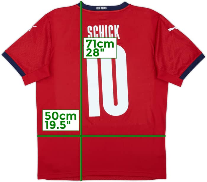 2020-21 Czech Republic Home Shirt Schick #10 - 9/10 - (M)