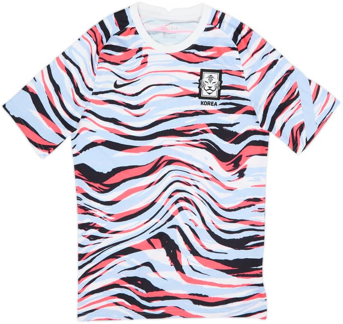 2020-21 South Korea Nike Pre-Match Training Shirt - 10/10 - (S)