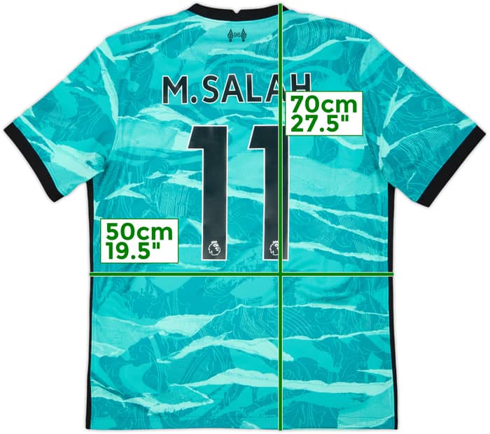 2020-21 Liverpool Away Shirt M.Salah #11 - 9/10 - (M)