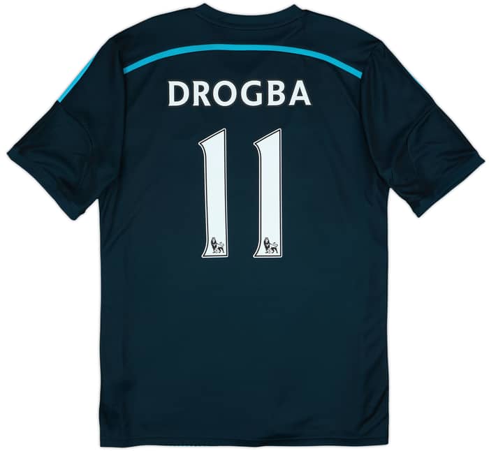 2014-15 Chelsea Third Shirt Drogba #11 - 8/10 - (L)