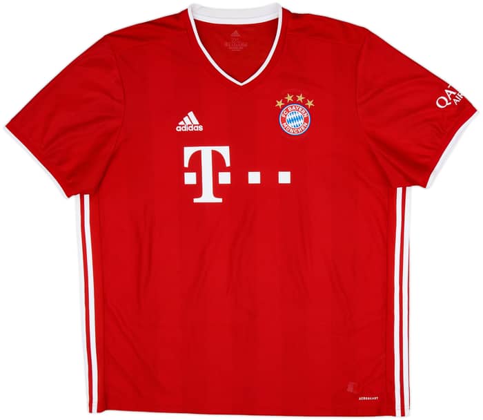 2020-21 Bayern Munich Home Shirt Lewandowski #9 - 6/10 - (XXL)