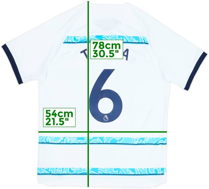 2022-23 Chelsea Away Shirt T.Silva #6 - 10/10 - (L)