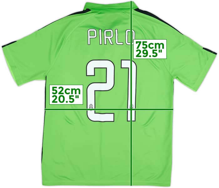 2014-15 Juventus Third Shirt Pirlo #21 - 8/10 - (L)