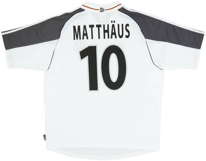 2000-02 Germany Home Shirt Matthaus #10 - 8/10 - (XL)