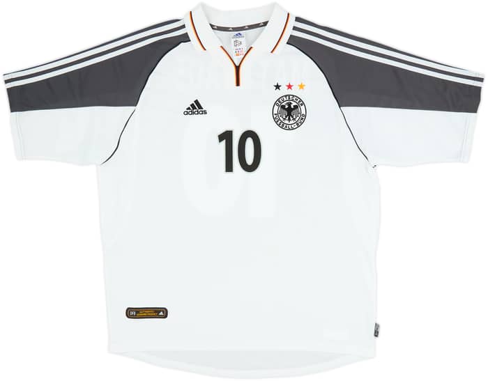 2000-02 Germany Home Shirt Matthaus #10 - 8/10 - (XL)