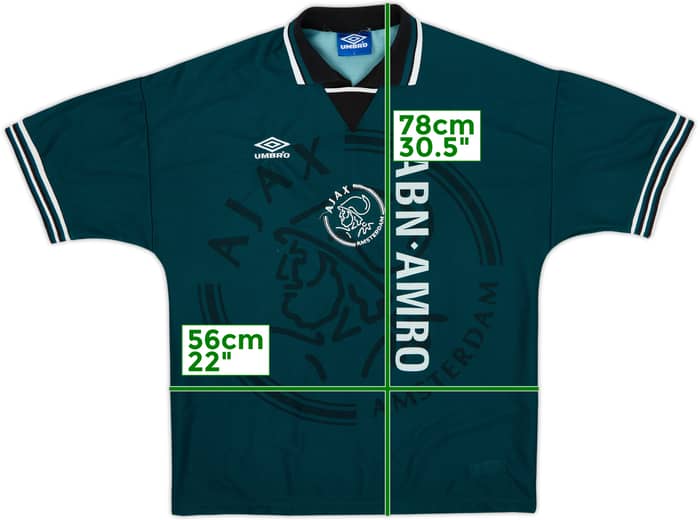 1995-96 Ajax Away Shirt - 8/10 - (L)