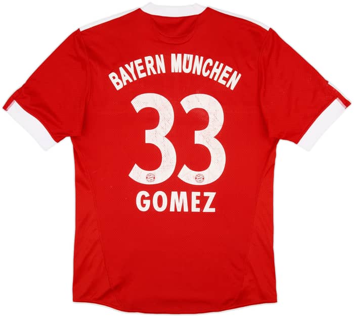 2009-10 Bayern Munich Home Shirt Gomez #33 - 6/10 - (M)