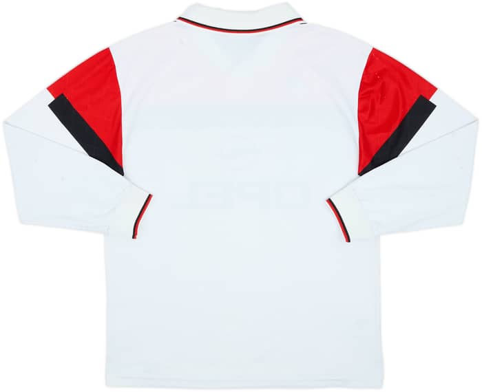 1994-95 AC Milan Away L/S Shirt - 5/10 - (L)